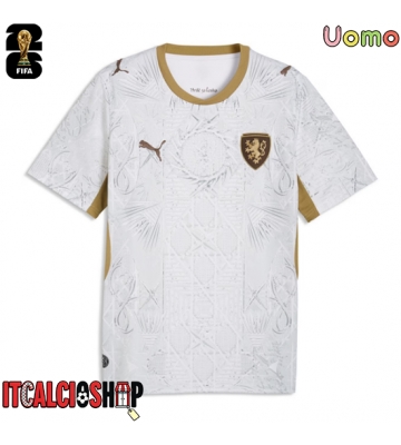 Repubblica Ceca Seconda Maglia Mondiali 2026 Manica Corta